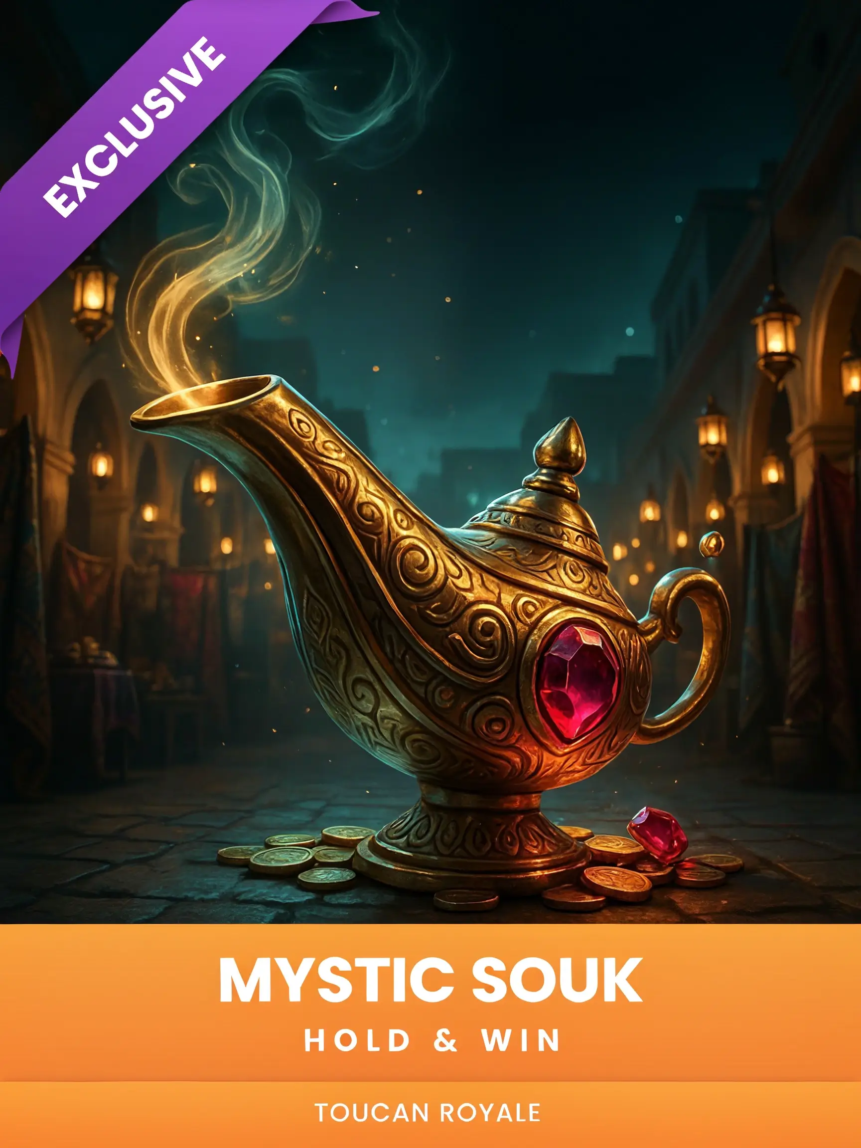 Mystic Souk Hold and Win slot game screenshot